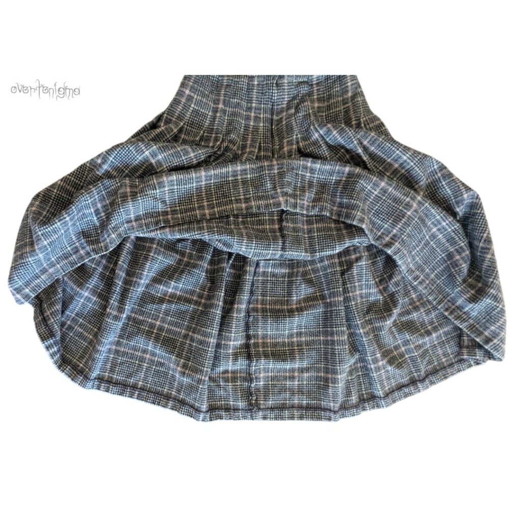 PENDLETON pleated plaid wool mid length skirt - Picture 6 of 7